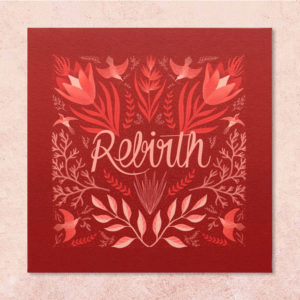 carte rebirth folk rouge